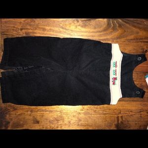 Train Christmas smocked little boy outfit.